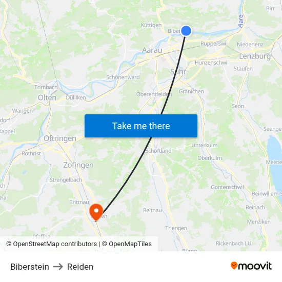 Biberstein to Reiden map