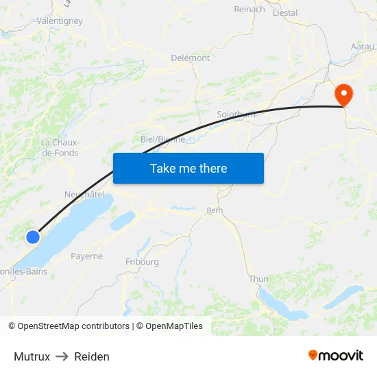 Mutrux to Reiden map