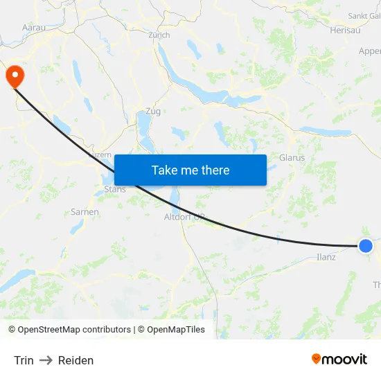Trin to Reiden map