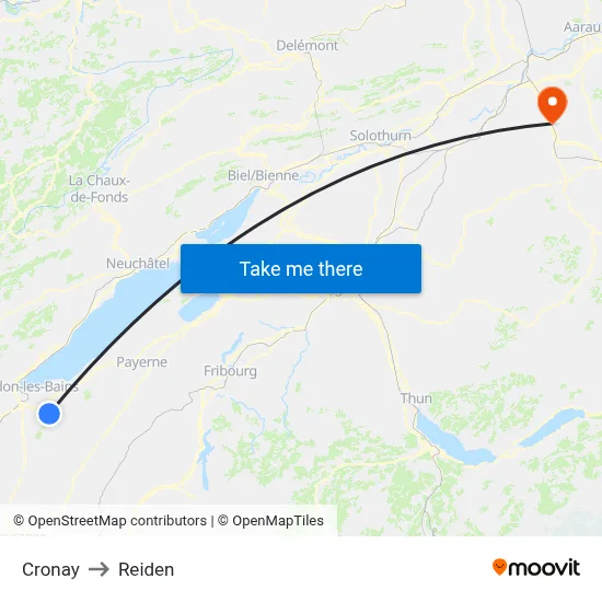 Cronay to Reiden map