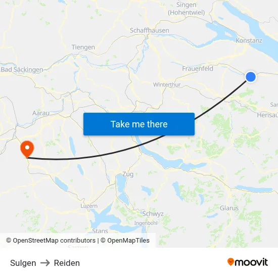 Sulgen to Reiden map
