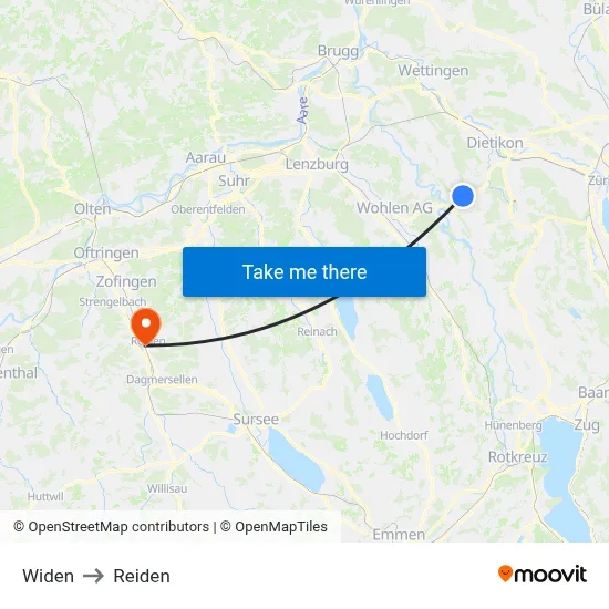 Widen to Reiden map