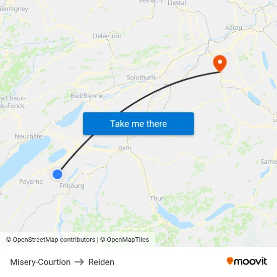 Misery-Courtion to Reiden map