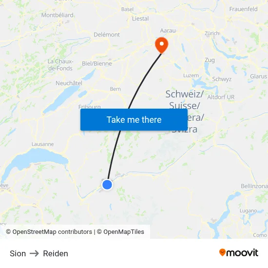 Sion to Reiden map
