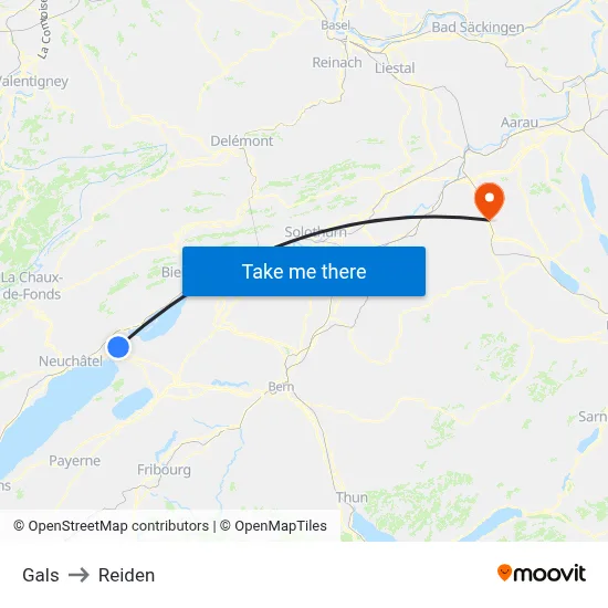 Gals to Reiden map