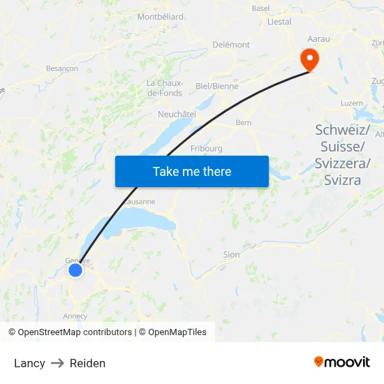 Lancy to Reiden map