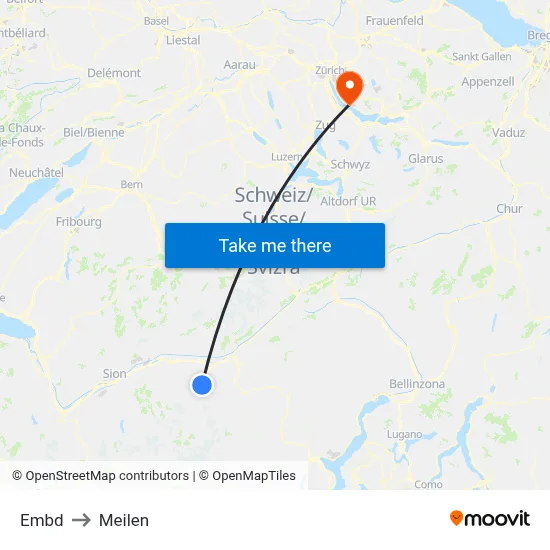 Embd to Meilen map