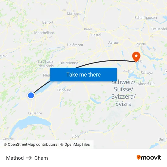 Mathod to Cham map