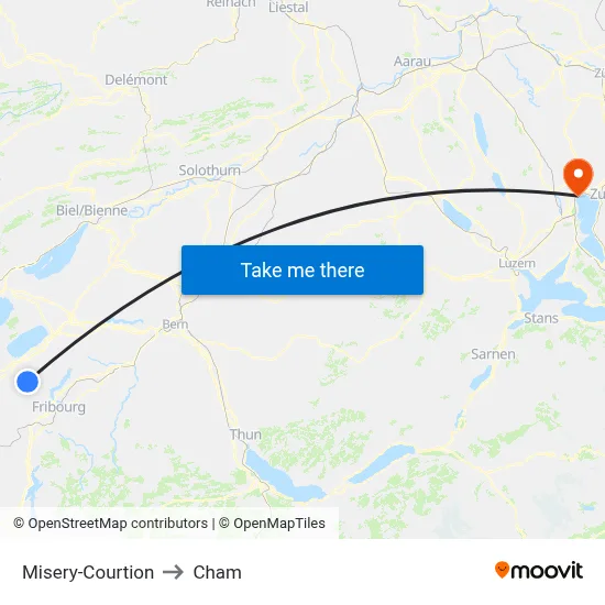 Misery-Courtion to Cham map