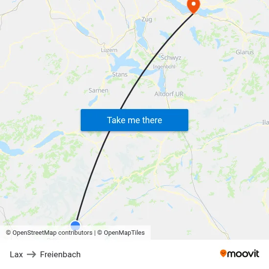 Lax to Freienbach map