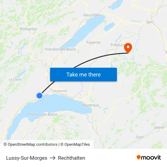 Lussy-Sur-Morges to Rechthalten map