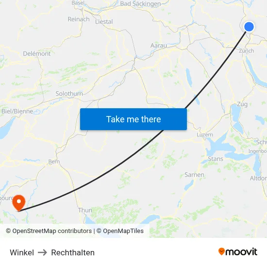 Winkel to Rechthalten map