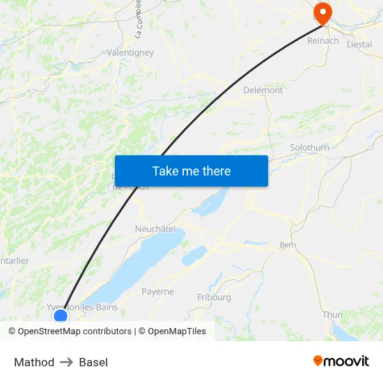 Mathod to Basel map