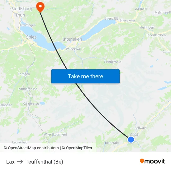 Lax to Teuffenthal (Be) map