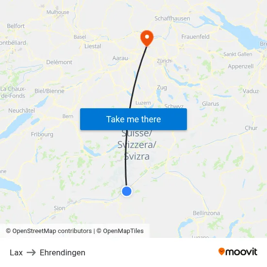 Lax to Ehrendingen map