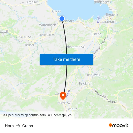 Horn to Grabs map