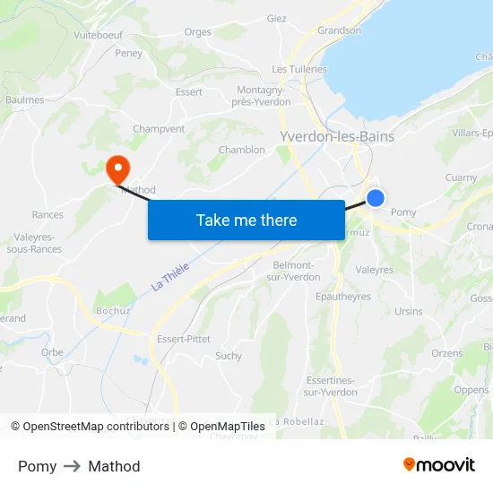 Pomy to Mathod map