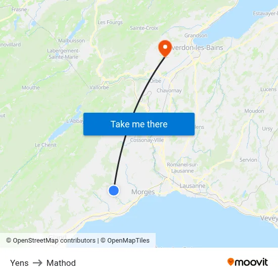 Yens to Mathod map