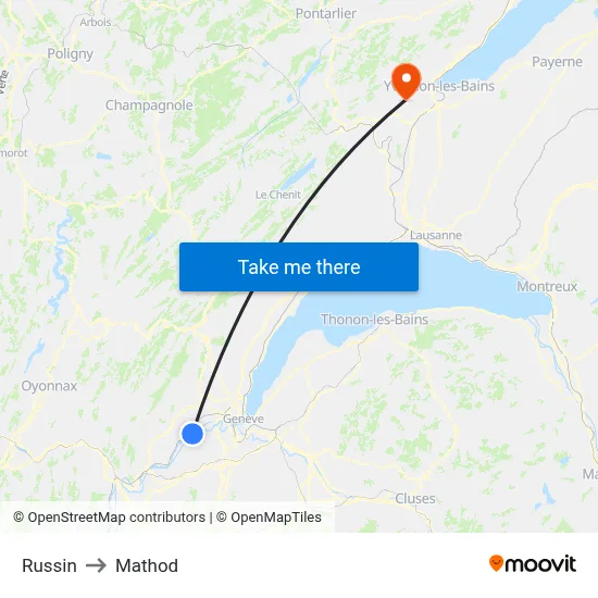 Russin to Mathod map