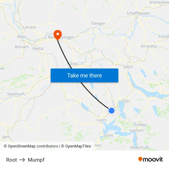 Root to Mumpf map