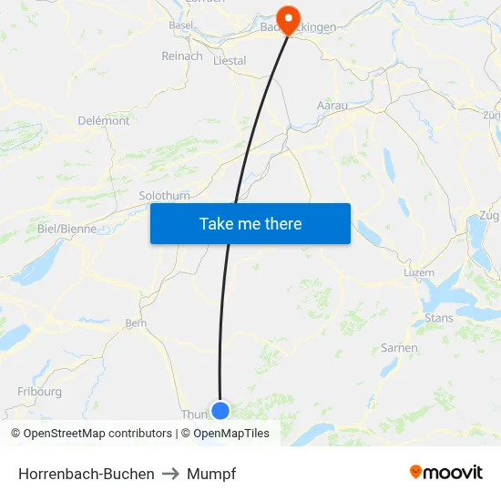 Horrenbach-Buchen to Mumpf map