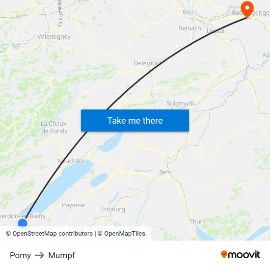 Pomy to Mumpf map