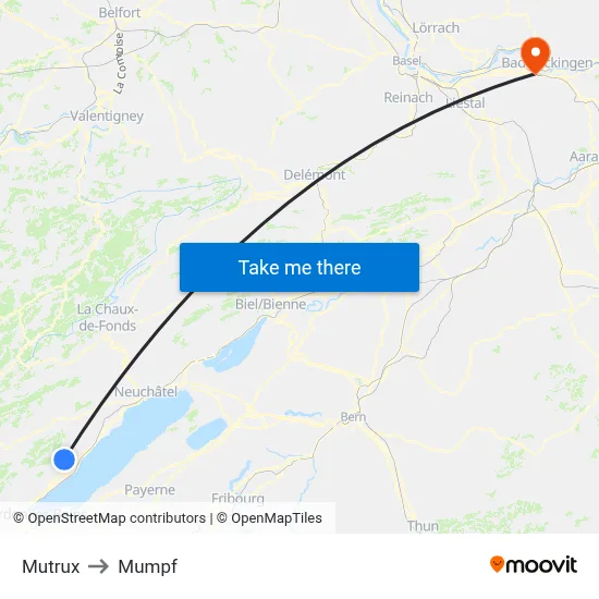 Mutrux to Mumpf map