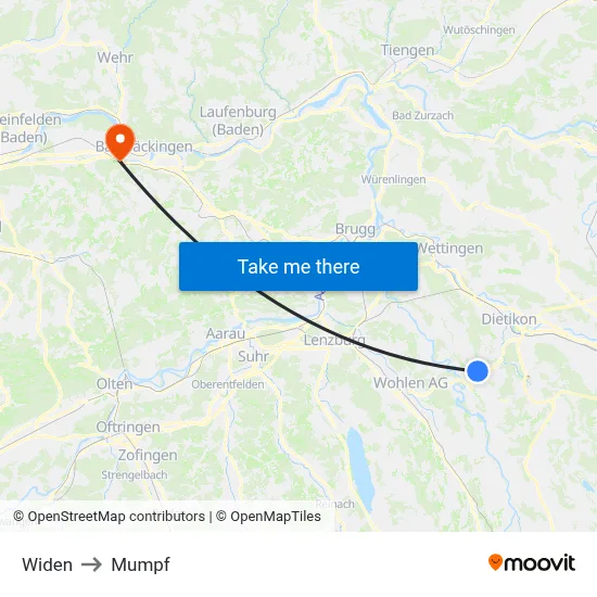 Widen to Mumpf map