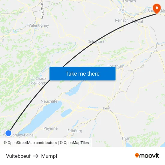 Vuiteboeuf to Mumpf map