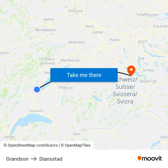 Grandson to Stansstad map