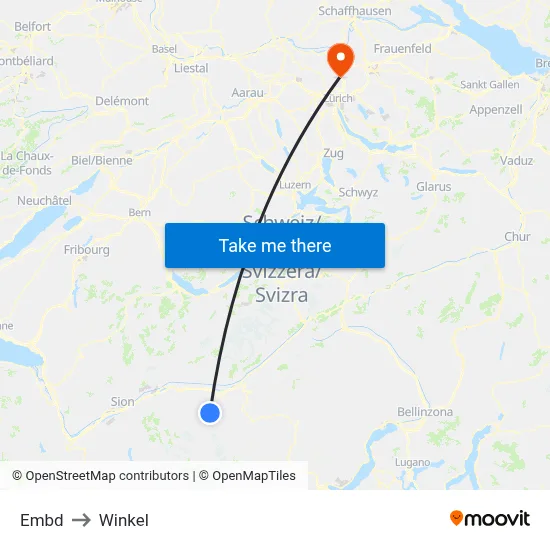 Embd to Winkel map