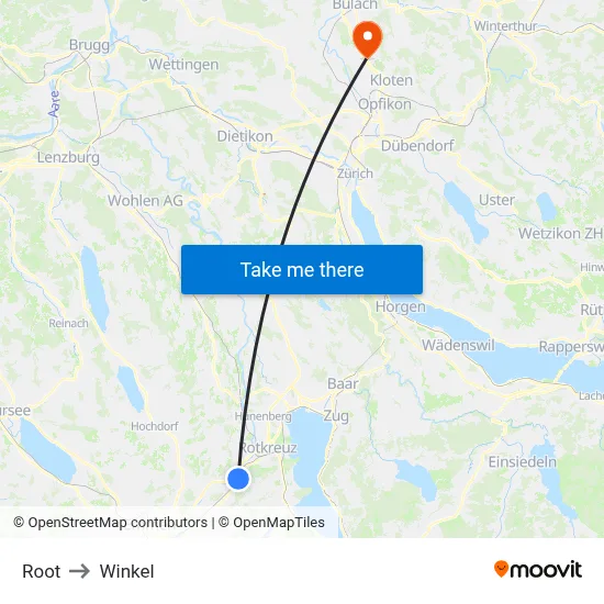Root to Winkel map