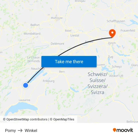 Pomy to Winkel map