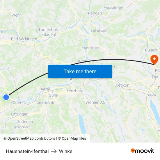 Hauenstein-Ifenthal to Winkel map
