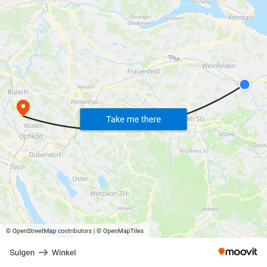 Sulgen to Winkel map