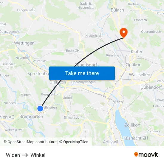 Widen to Winkel map
