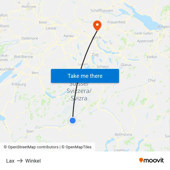 Lax to Winkel map