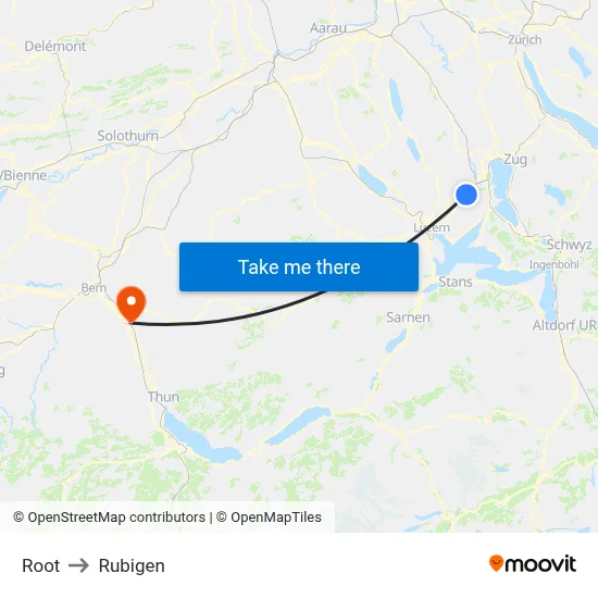 Root to Rubigen map