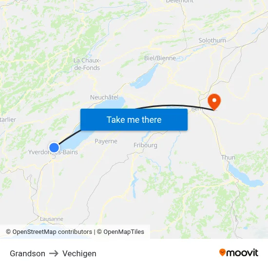 Grandson to Vechigen map