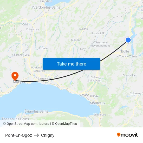 Pont-En-Ogoz to Chigny map