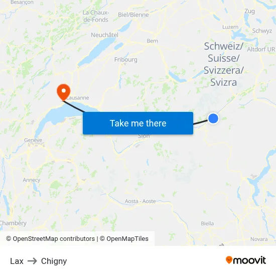 Lax to Chigny map