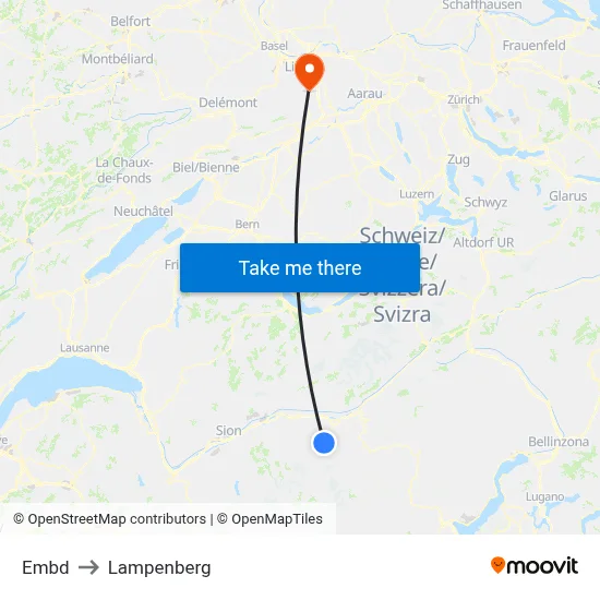 Embd to Lampenberg map