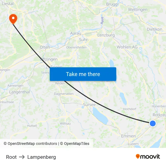 Root to Lampenberg map