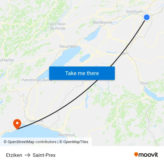 Etziken to Saint-Prex map