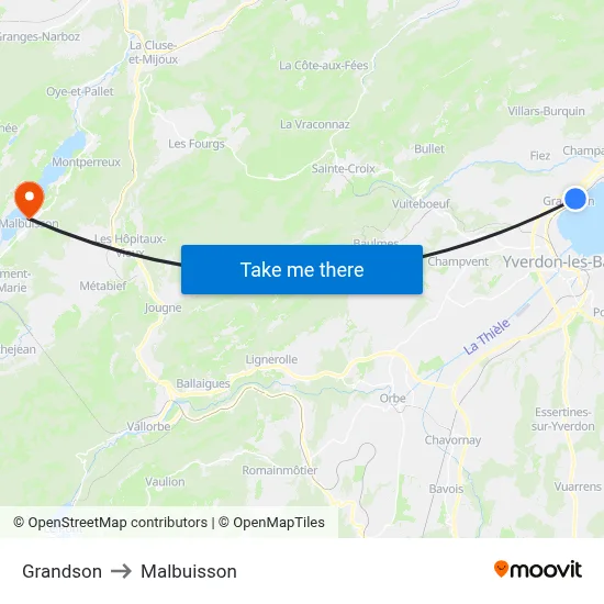 Grandson to Malbuisson map