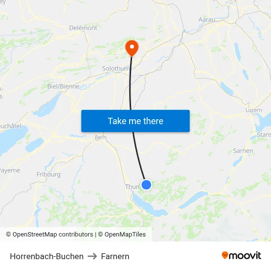 Horrenbach-Buchen to Farnern map