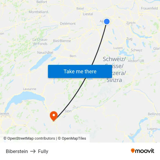 Biberstein to Fully map