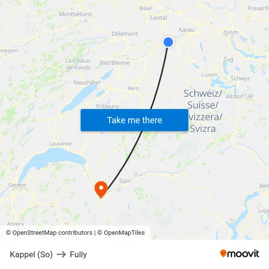 Kappel (So) to Fully map