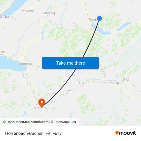 Horrenbach-Buchen to Fully map