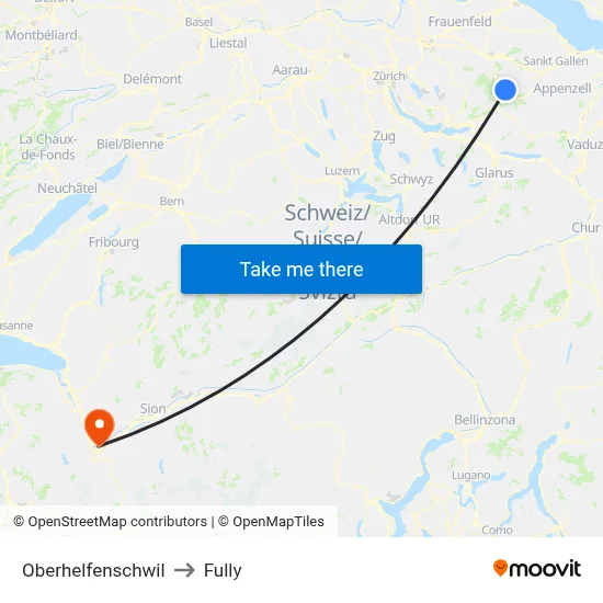 Oberhelfenschwil to Fully map